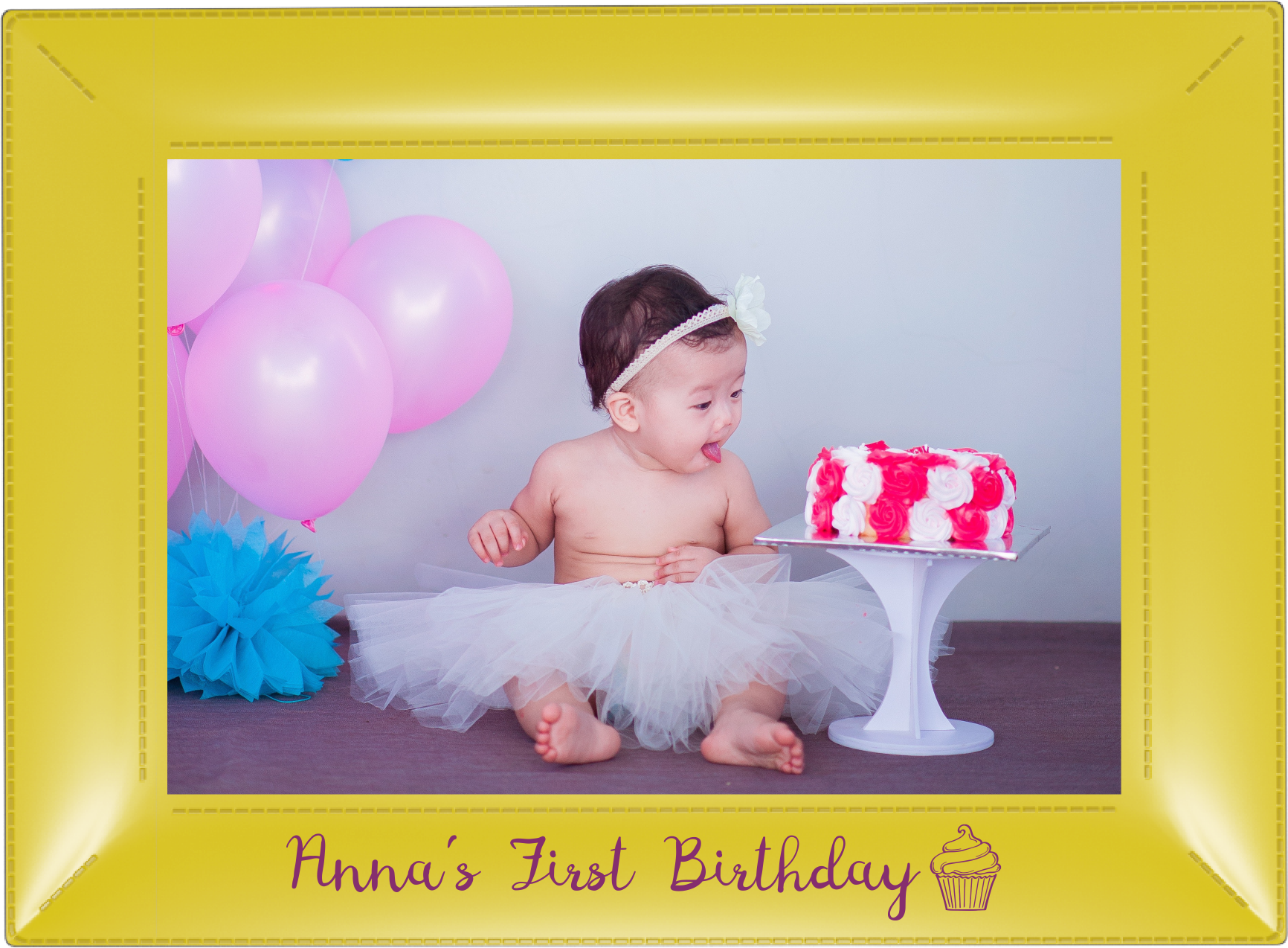 Nicky's® Frames Customized (Magnetic Kid's Picture Frame) - CNF-327-46
