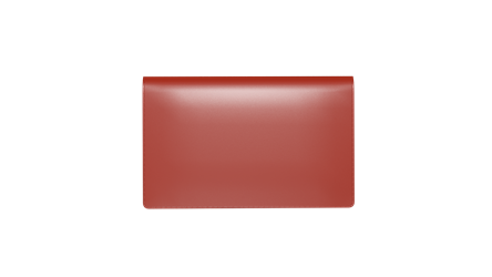 Front view of Nickys Mini plastic Wallet. Can be use as credit card and business card holder
